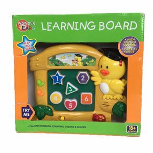 Wonder Years Learning Board 18 Months